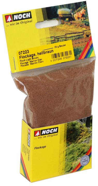 Produktbild Noch Flockage Hell-Braun