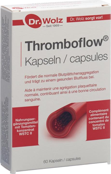 Produktbild Dr. Wolz Thromboflow (60 Stück, Kapseln, 47 g)