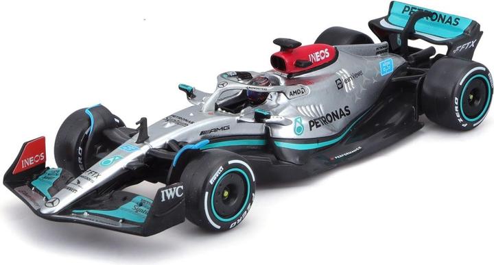 Actual product image Bburago Mercedes-AMG F1 W13 E