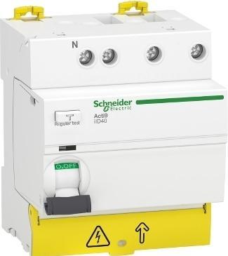 Actual product image Schneider Electric Acti9 iID40 residual current circuit-breaker- A9R43740