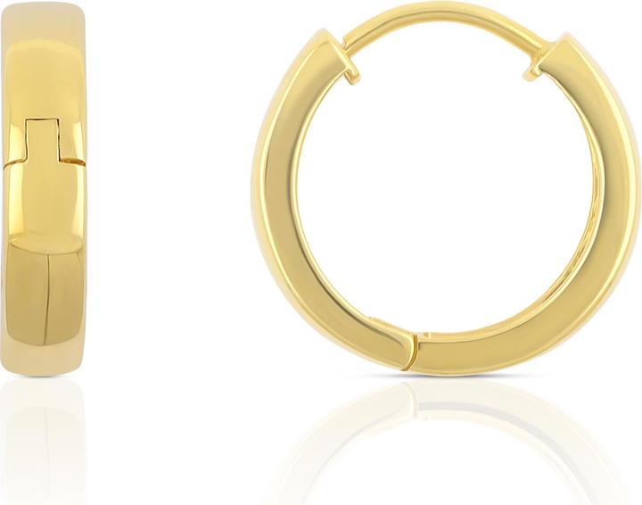 Muau Creolen (750/18K Gelbgold)