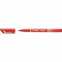 Image du produit STABILO SENSOR F Finliner avec taille-crayon à ressort (Rouge, 1 x)