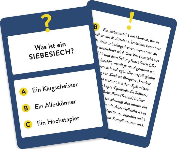 Produktbild Grüezi! Das Schweizer Dialekte-Quiz (Deutsch)