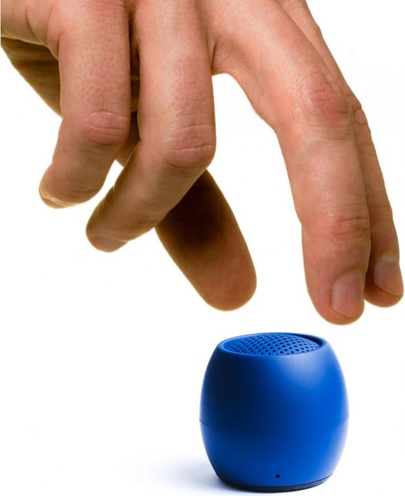 Produktbild Boompods Zero Bluetooth® Lautsprecher Freisprechfunktion, stossfest, Wasserfest Blau (5 h, Akkubetrieb)