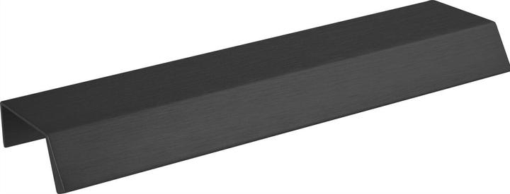 Produktbild Furnipart Griffleiste Möbelgriff Bench LA 2x80 L 200mm Alu schwarz schwarz matt gebürstet