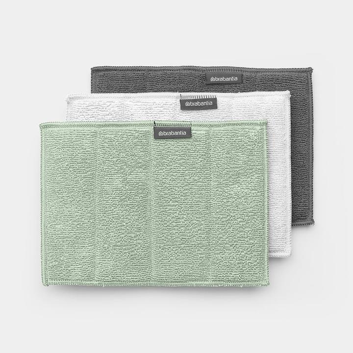 Image du produit Brabantia Chiffon de nettoyage en microfibre (3 pcs)