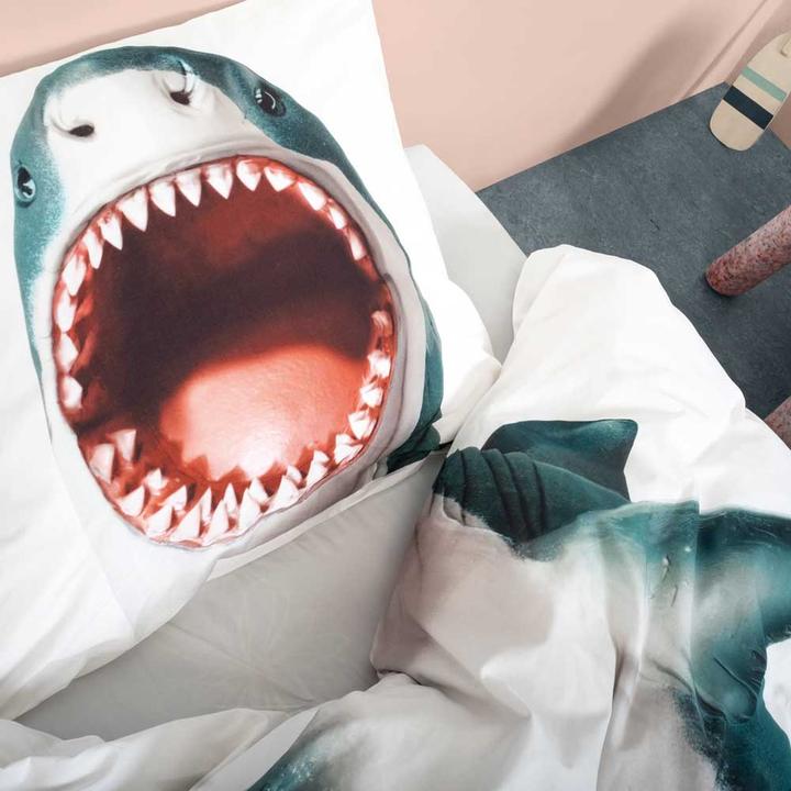 Actual product image Snurk Shark bed linen 135 x 200