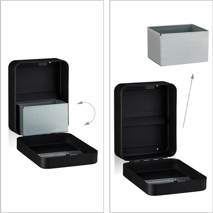 Actual product image Relaxdays Wall ashtray