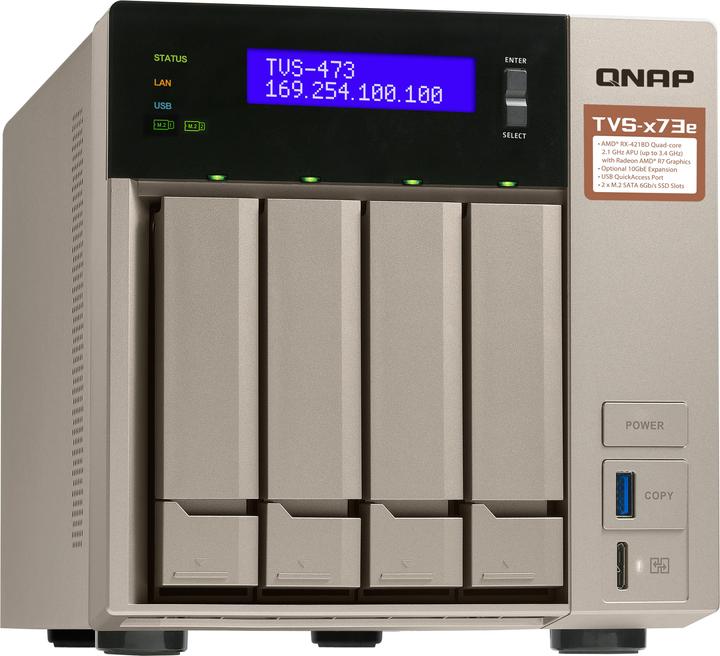 Immagine prodotto QNAP Turbo TVS-473e (0 TB)