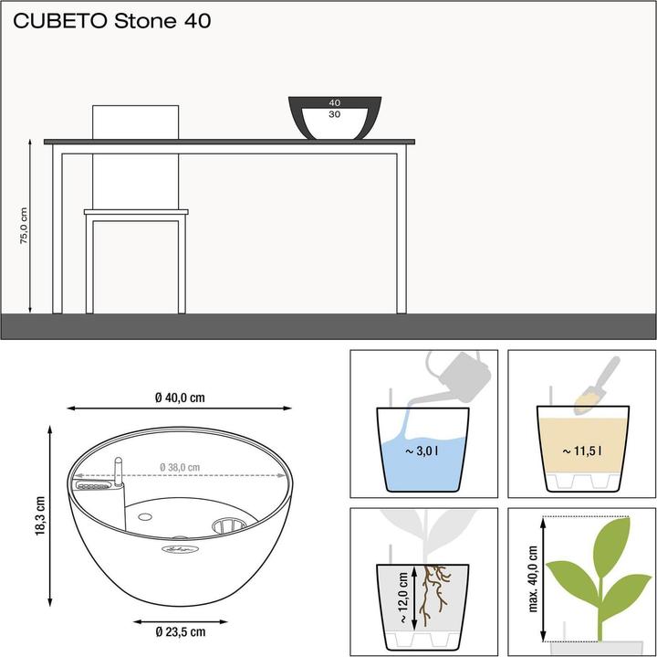 Produktbild Lechuza Cubeto Color (40 cm)