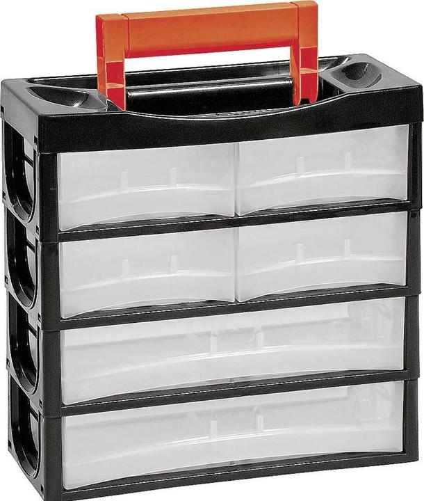 Actual product image Alutec Small parts magazine with 6 drawers