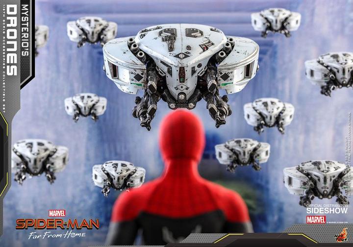 Actual product image Hot Toys Spider-Man: Far From Home "Mysterio's Drones" 1/6 Accessory Set