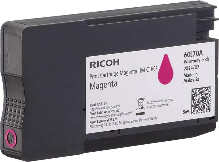 RICOH Toner IJM C180F magenta 1600 Seiten 408519 (M)