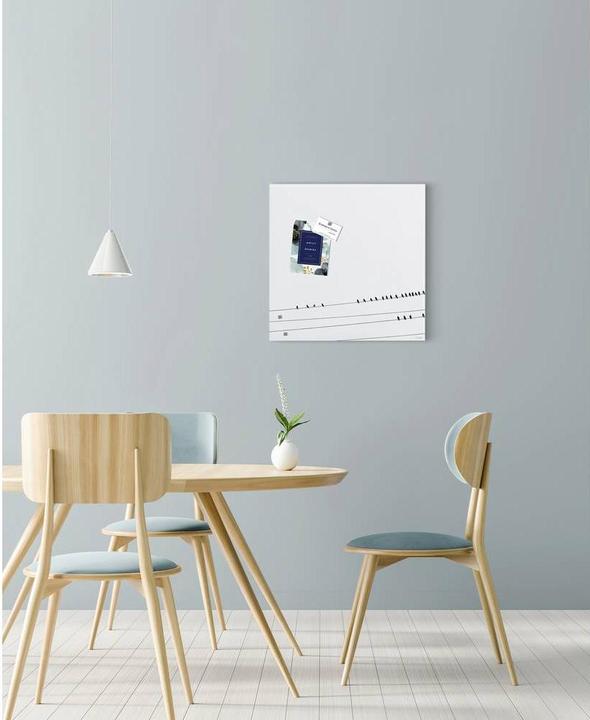 Produktbild Sigel Glas-Magnetboard Artverum mit Design (Magnettafel, 48 x 48 cm)