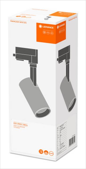 Produktbild Ledvance LED-Stromschienen-Strahler Tracklight Spot TRACK SP D75 25W/4000K 90RA NFL GY 25W 1900lm 4 (1900 lm)