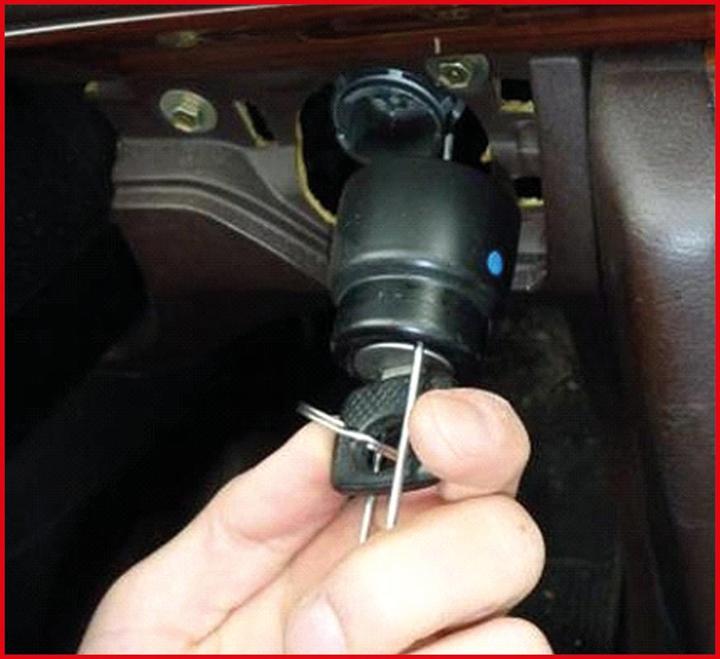 Actual product image KS Tools Ignition lock disassembly needle work for VAG