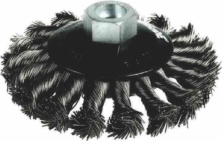 Produktbild Ironside 243000 Scheibenbürste 115mm/22,2 gezopft, für Winkelschleifer