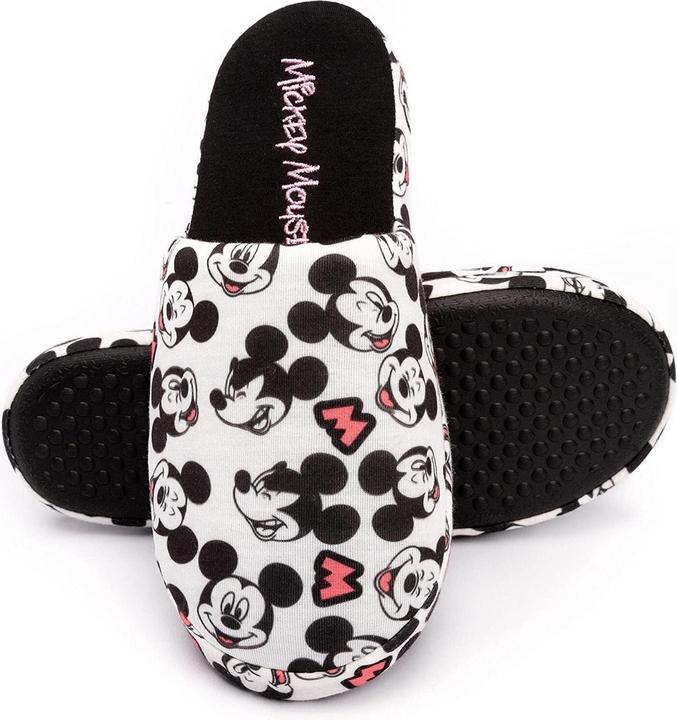Image du produit Mickey Mouse Chaussons Logo imprimé sur toute la surface (35.5)