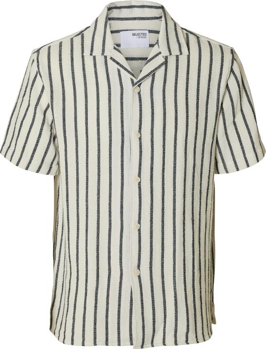 Produktbild Selected Homme Gestreifte Kurzarmhemd (XL)