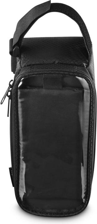 Produktbild Hama Fahrrad-Rahmentasche mit durchsichtigem Handy-Fach, für Oberrohr, Schwarz (1.70 l, Rahmentasche)