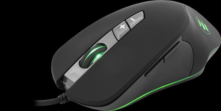 Image du produit Eshark Souris de jeu ergonomique Tanto avec illumination RGB, capteur Pixart 3325 (Filaire)
