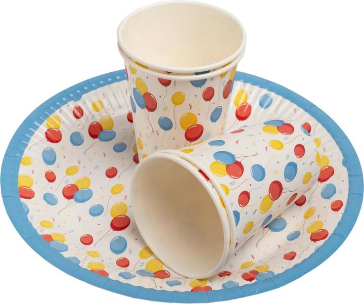 Produktbild PROnappe 10 Einweg-Kaffeebecher Ballons 200,0 ml (10 x)