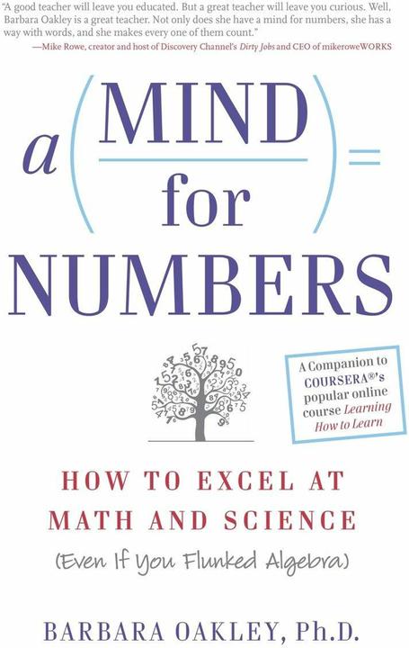 Actual product image A Mind for Numbers (English, PhD Barbara Oakley, 2014)