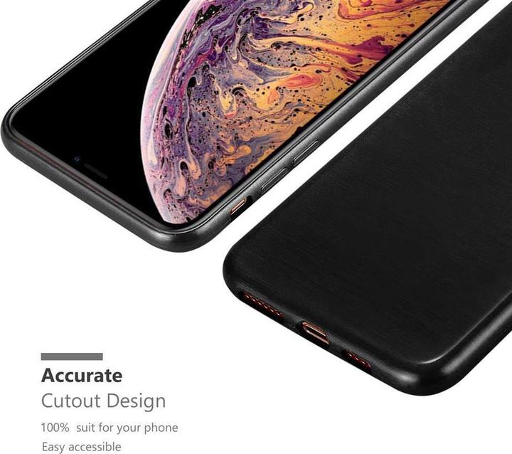 Produktbild Cadorabo TPU Brushed Cover (Apple iPhone XS Max)