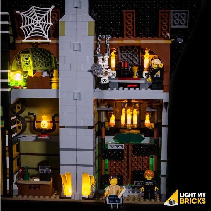 Actual product image Light my bricks LED Light Set for LEGO Fairground Haunted House