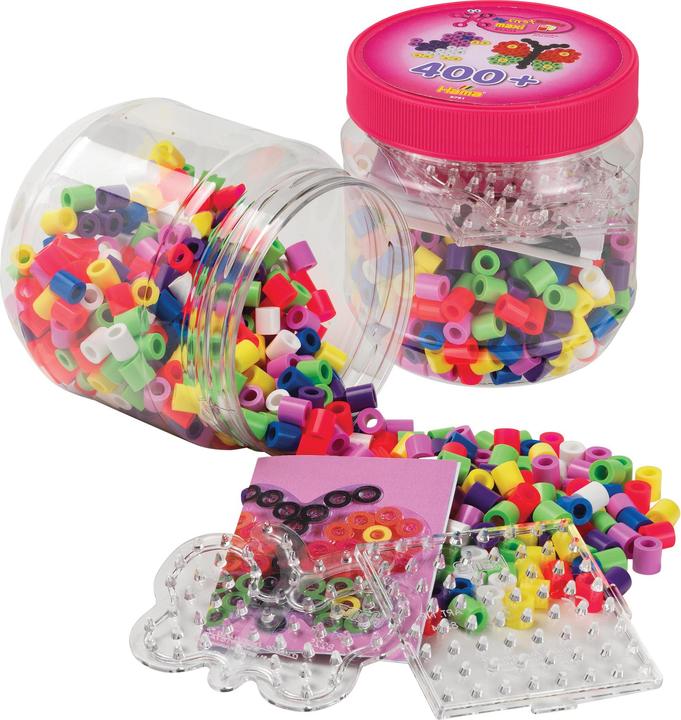 Actual product image Hama Perlen Strijkkralenset Maxi in Pot, 400st.
