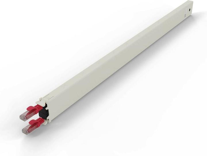 PATCHBOX one / Cassette / 30RU / Cat 6A, UTP, 1.8 m, Rot (UTP, CAT6a, 1.80 m)