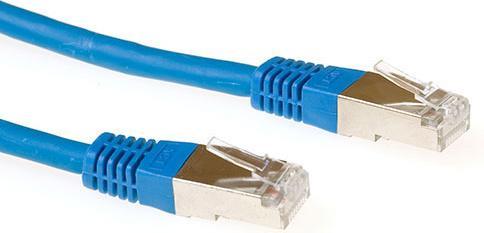 Produktbild Blue 5 meter LSZH SFTP CAT6A patch cable with RJ45 connectors. Cat6a s/ftp lszh blue 5.00m (S/FTP, CAT6a, 5 m)