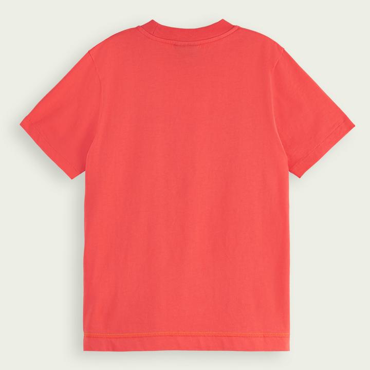 Image du produit Scotch Shrunk T-shirt en coton bio, coupe régulière (164)