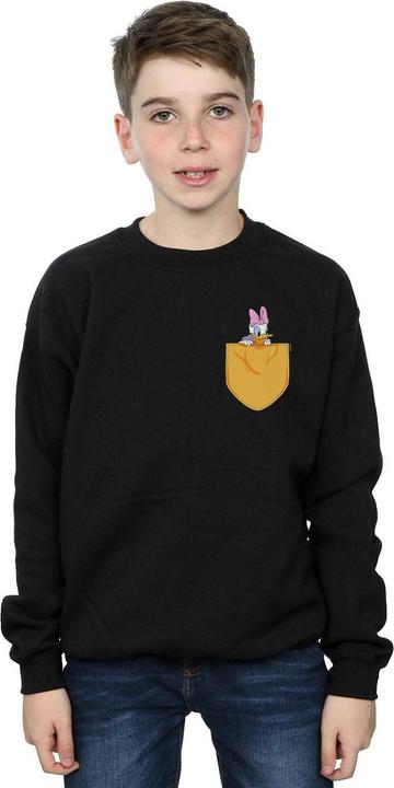 Produktbild Disney Daisy Duck Faux Pocket Sweatshirt Jungen (152, 158)