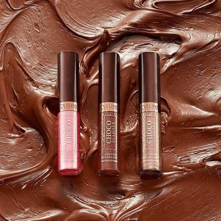 Produktbild Eveline Choco Glamour Lipstick 03 4.5Ml (03 Toffee Chocolate)
