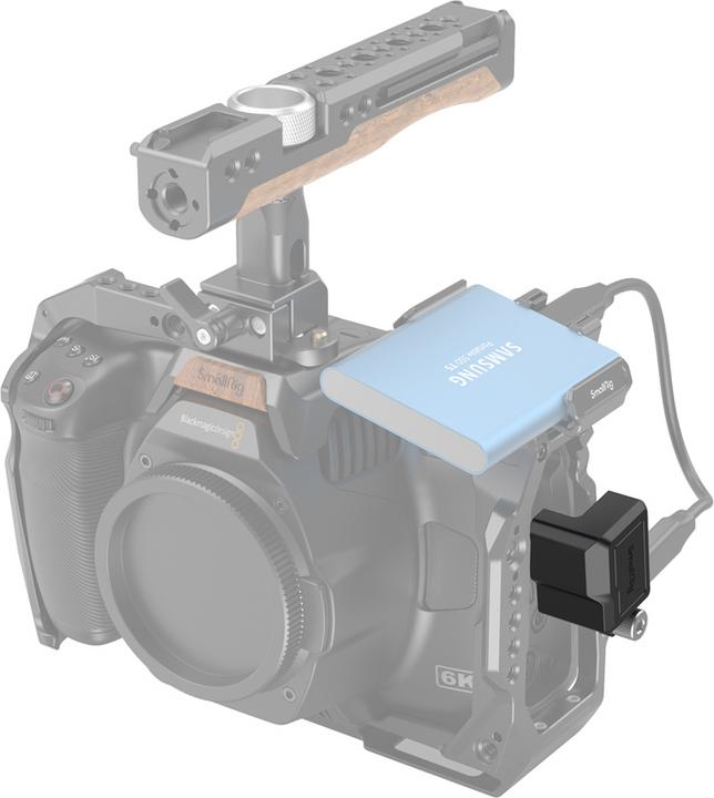 Image du produit SmallRig Adaptateur HDMI & USB-C Right-Angle pour BMPCC 6K Pro 3289