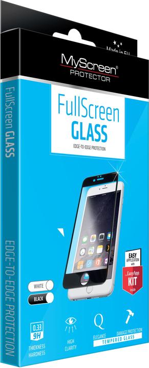Produktbild Quinta MYSCREEN FullScreen Glass Schutzglas Samsung S8 (1 Stück, Samsung Galaxy S21)