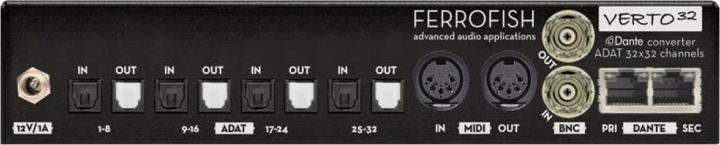 Actual product image Ferrofish Verto 32