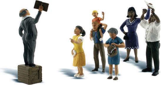 Actual product image Bachmann Trains H0 prediger on the soapbox
