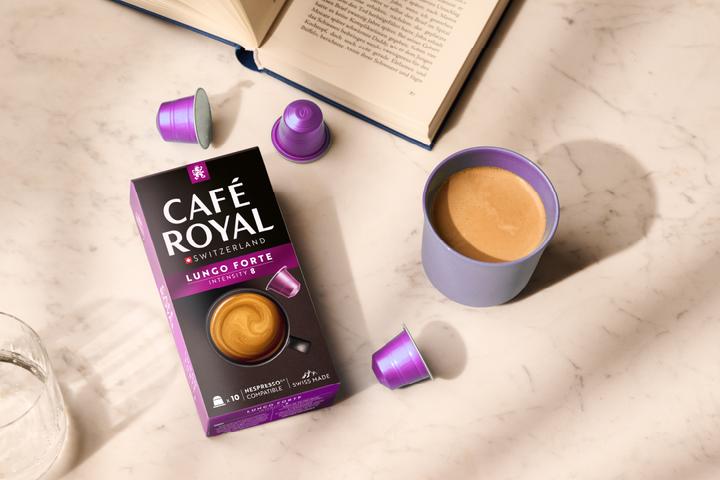Immagine prodotto Café Royal Lungo Forte (100 x Porta.)