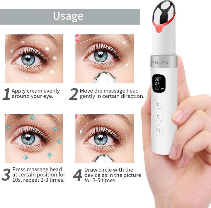Actual product image Anlan Intelligent eye massage