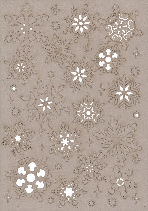 Image du produit Pronty Crafts Motifs à découper "Carton gris (38 x)