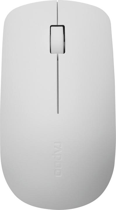 Actual product image Rapoo M20 Plus Wireless Optical Mouse, White (Wireless)