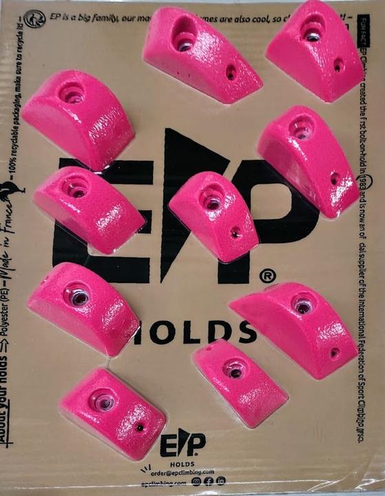 Actual product image Entre Prises Climbing holds Toe children's climbing holds, reshaped 2024 (Fluo green)