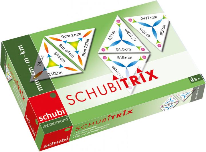 Image du produit Schubitrix Dimensions en longueur (Néerlandais, Anglais, Italien, Allemand, Français)