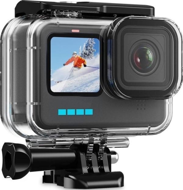 Produktbild Tech-Protect Etui GA200 wodoodporne do GoPro Hero 9 / 10 / 11 / 12 - przezroczyste (11, 12, Hero 9)