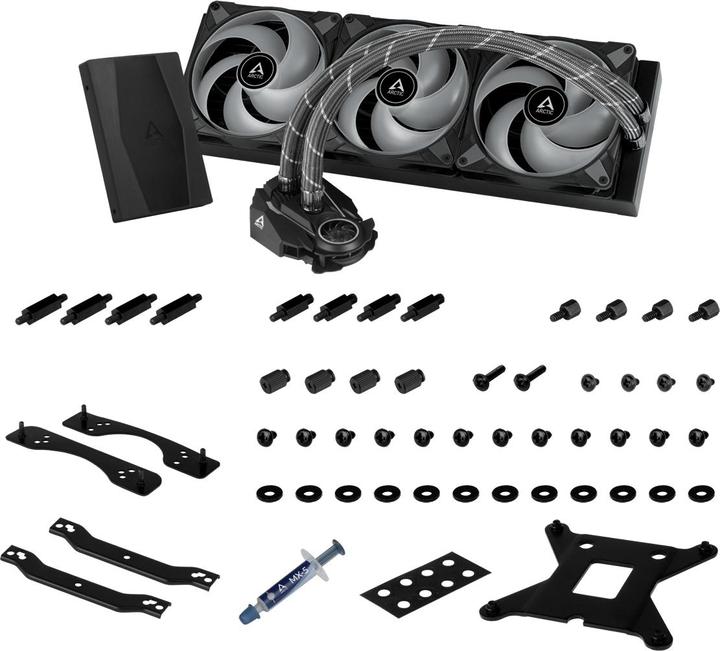 Actual product image Arctic Liquid Freezer II-420 RGB Black with controller