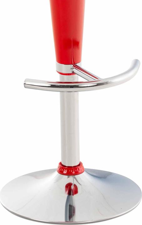 Actual product image CLP Set of 2 bar stools Saddle, red