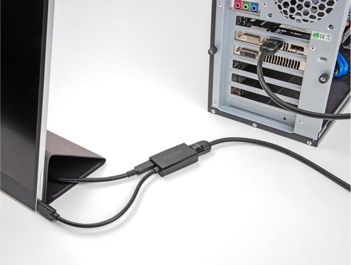 Produktbild Delock Adapter HDMI Buchse zu USB Type-C Stecker (DP Alt Mod (HDMI, 16 cm)