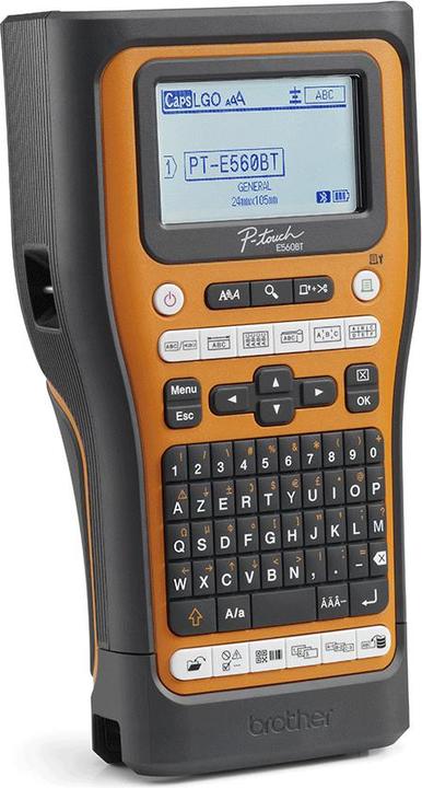 Actual product image Brother PT-E560BTVP 24 mm AZERTY